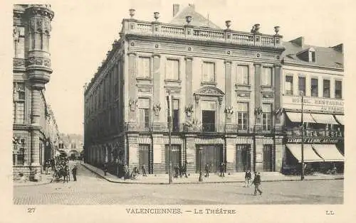 CPA France Valenciennes le theatre