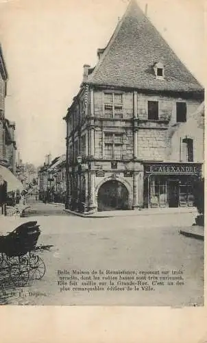 CPA France belle maison de la Renaissance