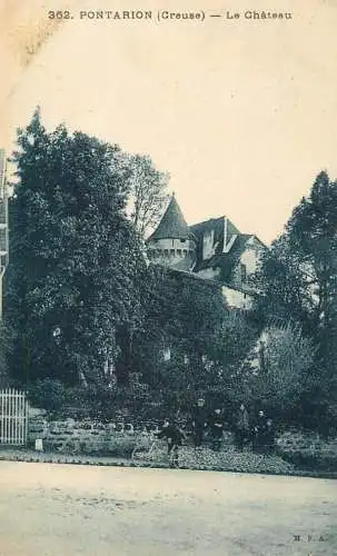 CPA France Pontarionle chateau