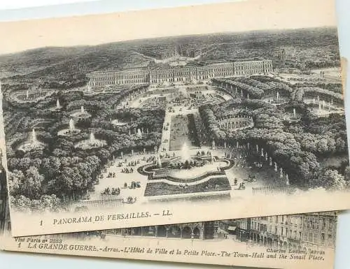 CPA France Versailles (Château)