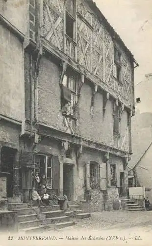 CPA France Montderrand Maison des Echevins