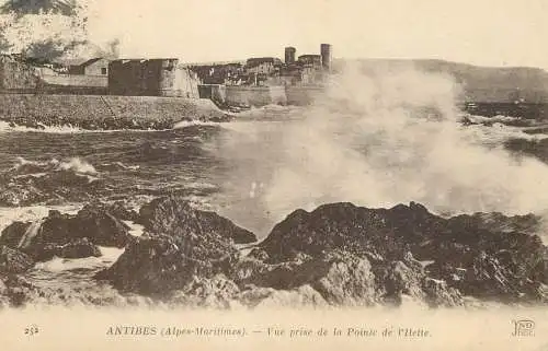CPA France Antibes Pointe l'Ilette