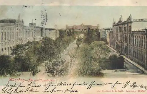 Postcard Germany Munchen