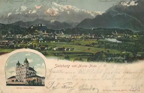 Postcard Austria Salzburg von Maria Plain
