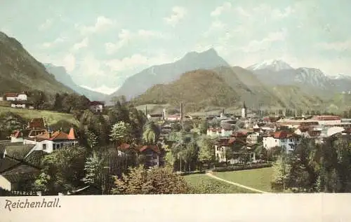Postcard Germany Bad Reichenhall
