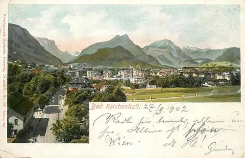 Postcard Germany Bad Reichenhall