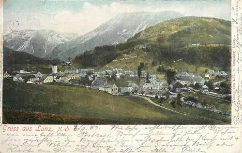 Postcard Austria Lunz am See
