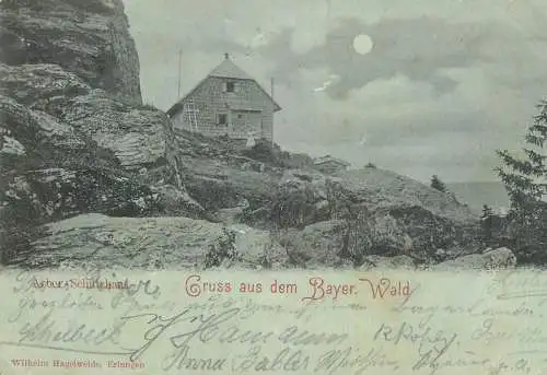 Postcard Germany Bayerischer Wald