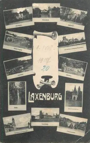 Postcard Austria Laxenburg 1907