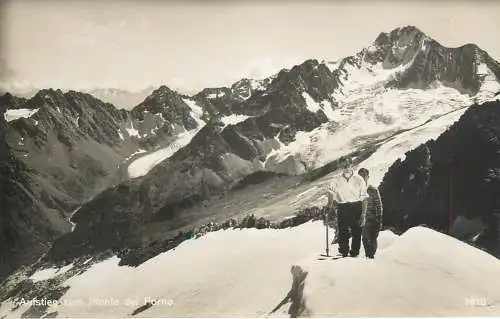 Switzerland postcard Aufstieg zum Monte del Forno