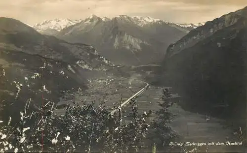 Switzerland postcard Brunig Haslital