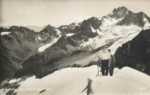 Switzerland postcard Aufstieg zum Monte del Forno