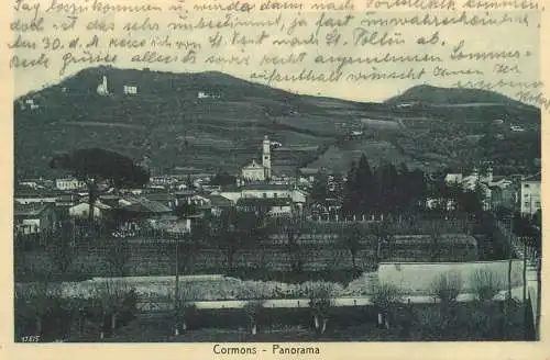Italy postcard Cormons