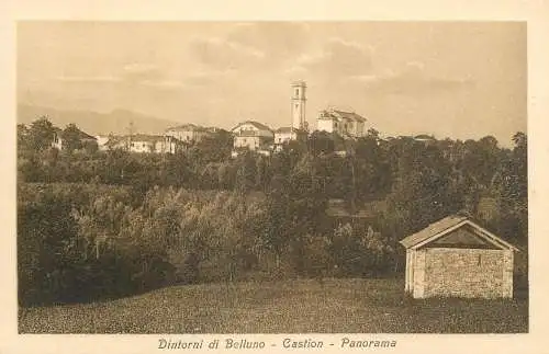 Italy postcard Dintorni di Belluno Castion