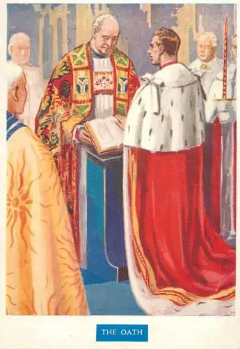 British royalty coronation parade procession coronation of king George VI the oath