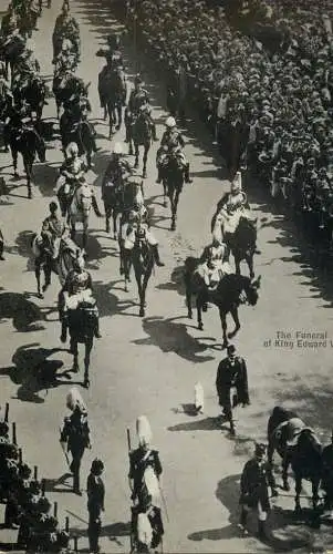 British royalty coronation parade procession funeral og King Edward VI