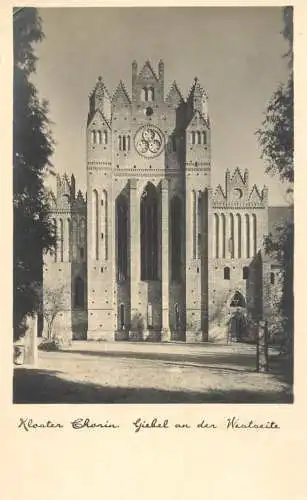 Germany postcard Chorin kloster