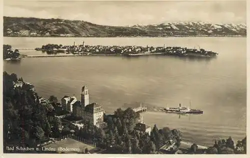 Germany postcard Bad Schachen Lindau