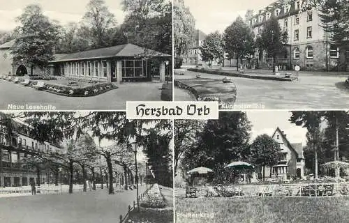 Germany postcard Herzbad Orb Pfeiffer Krug
