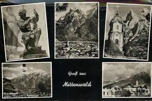 Germany postcard Mittenwald