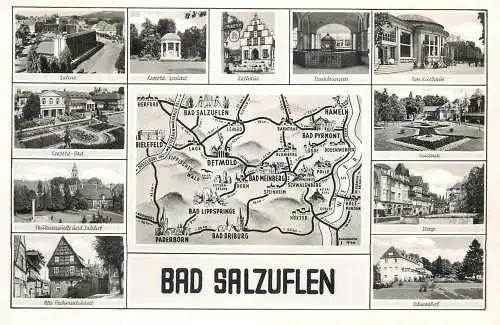Germany postcard Bad Salzuflen