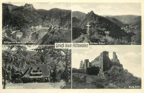 Germany postcard Altenahr Jugendherberge