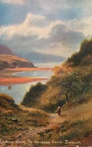 British scenic UK Wales Barmouth Mawddach