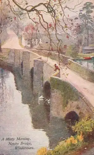 British scenic UK England Windermere Newby bridge