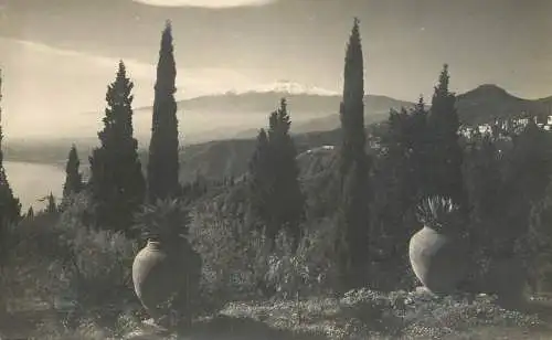 Italy postcard mountain view