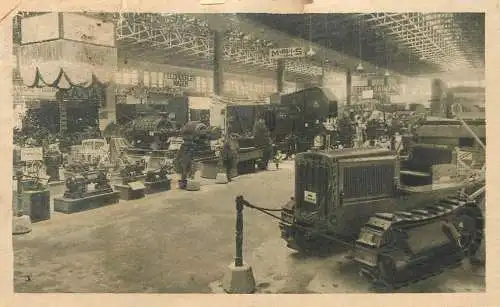 Italy postcard Padova il padiglione della meccanica