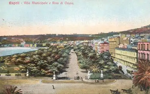 Italy  postcard Naples