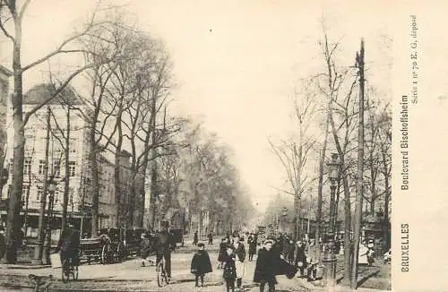 Belgium postcard Bruxelles