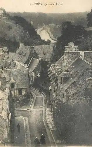France postcard Dinan Jerzual et Rance