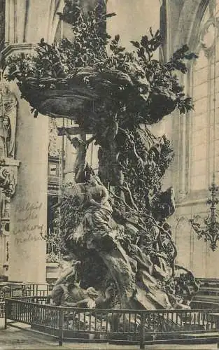 Belgium postcard Malines cathedrale Mechelen