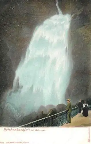 Switzerland postcard Reichenbachfall bei Meiringen