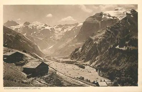 Switzerland postcard Engelberg Fluhmatt