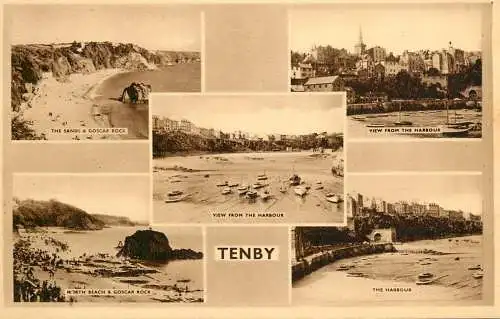 Wales Tenby multi view