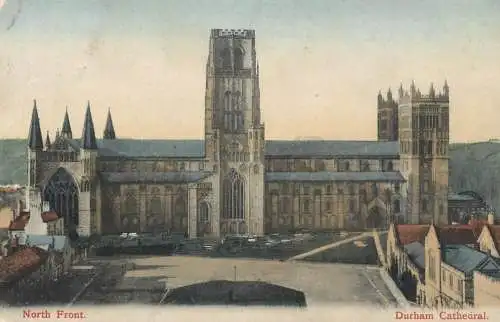 England Durham Cathedral north front