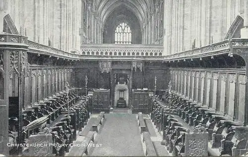 England Christchurch Priory Choir