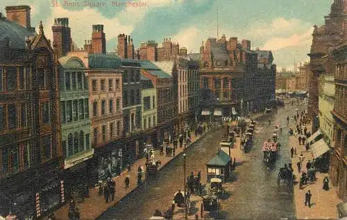 England Manchester St Ann's Square