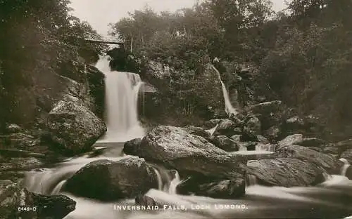 Scotland Loch Lomond Iversnaid Falls