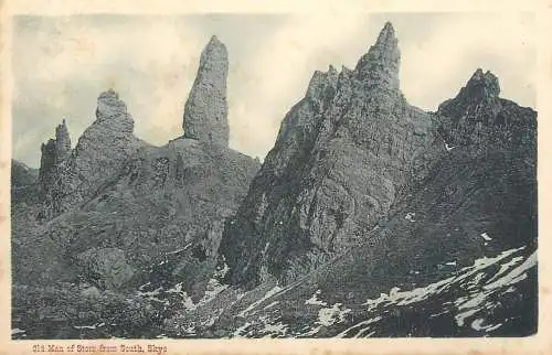 United Kingdom Scotland  Skye old man of Storr
