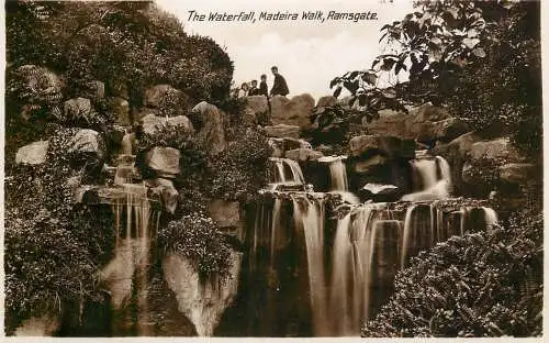 United Kingdom England Ramsgate waterfall