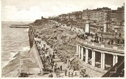 United Kingdom England Blackpool Rockery promenade