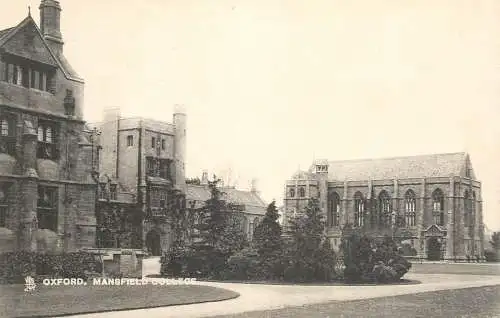 United Kingdom England Oxford Mansfield college