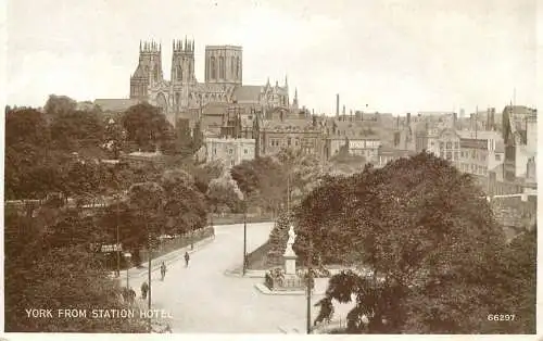 England York from Station Hotel