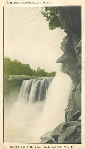 England Cumberland Falls State Park  - Old Man of the Falls