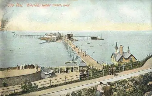 England Weston-super-Mare  Old Pier