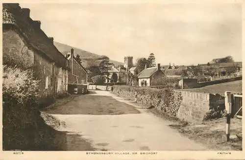 England Symondsbury village near Bridport