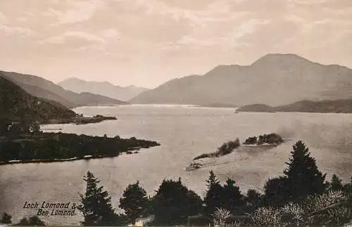 Scotland Loch Lomond & Ben Lomond